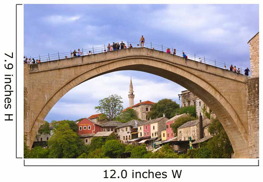 Bosnia and Herzegovina Bridge Wall Decal