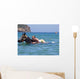 Swimming Horseback Wall Decal
