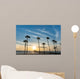 Tropical Palms along Californian Wall Decal