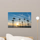 Tropical Palms along Californian Wall Decal