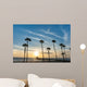 Tropical Palms along Californian Wall Decal