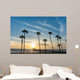 Tropical Palms along Californian Wall Decal