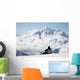 Snowboarder Takes Break French Wall Decal