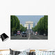 Champs Elysees Et Arc Wall Decal