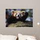 Waving Red Panda Wall Decal