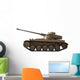 Vintage Military Tank Wall Decal