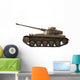 Vintage Military Tank Wall Decal