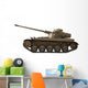 Vintage Military Tank Wall Decal