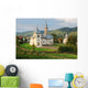 Romanian Mountain Landscape and Wall Decal