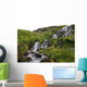 Mountain Waterfall Wall Decal