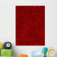 Red with Heavy Texture Wall Decal