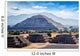 Panorama Teotihuacan Pyramids Wall Decal