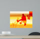 Basketball Art 1 Wall Decal