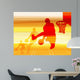 Basketball Art 1 Wall Decal