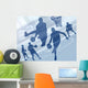 Basketball Art 2 Wall Decal