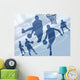 Basketball Art 2 Wall Decal