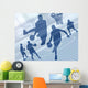 Basketball Art 2 Wall Decal