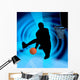 Basketball Art Wall Decal Design 1