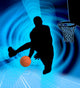 Basketball Art Wall Decal Design 1