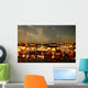 Night Naples Bay Marina Wall Decal