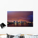 Night View on Aventura from Sunny Isles Beach Wall Mural