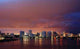 Night View on Aventura from Sunny Isles Beach Wall Mural