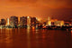 Night View on Aventura from Sunny Isles Beach Wall Mural
