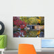 Summer Japanese Landscaped Garden Wall Decal