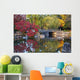 Summer Japanese Landscaped Garden Wall Decal