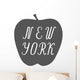 New York Lettering Big Wall Decal