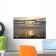 Sunrise Lake Wall Decal
