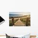 Stairs down to Ocean Wall Decal