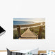 Stairs down to Ocean Wall Decal