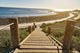 Stairs down to Ocean Wall Decal