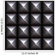Metal Studs Pattern Wall Decal