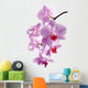 Pink Orchid Wall Decal Design 1