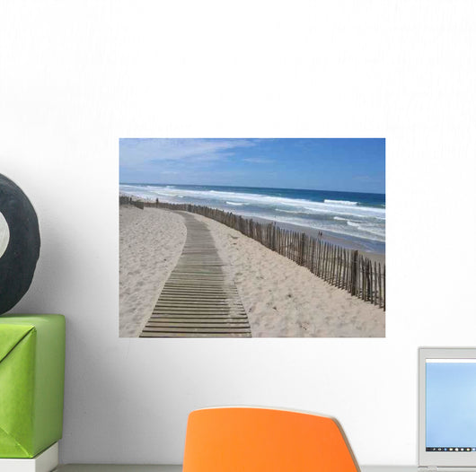 Hourtin Ocean Beach Wall Decal