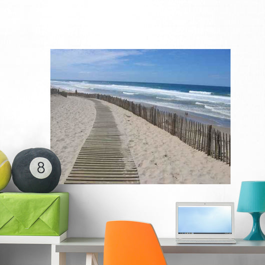 Hourtin Ocean Beach Wall Decal