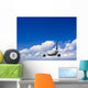 Civil Aircraft Travelling Deep Wall Decal