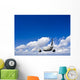 Civil Aircraft Travelling Deep Wall Decal