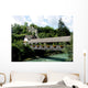 Ponte Coperto Sul Fiume Wall Decal