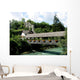 Ponte Coperto Sul Fiume Wall Decal