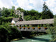 Ponte Coperto Sul Fiume Wall Decal