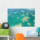 Aerial Great Barrier Reef Wall Decal
