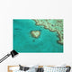 Heart Reef Australia Wall Decal