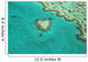 Heart Reef Australia Wall Decal