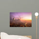 Foggy and Colorful Sunrise Wall Decal