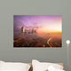 Foggy and Colorful Sunrise Wall Decal