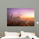Foggy and Colorful Sunrise Wall Decal
