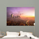 Foggy and Colorful Sunrise Wall Decal